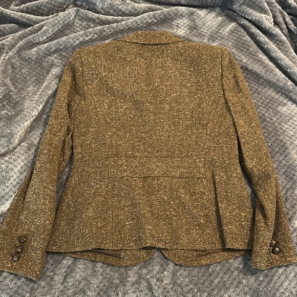 Perfect Condition Adorable Style & Co SzS Brown Tweed Blazer worn 1 time - Picture 8 of 10
